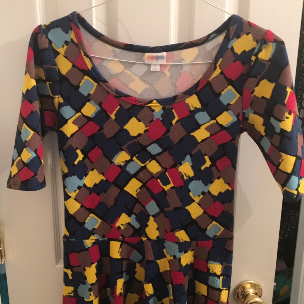 Bright colored Nicole dress